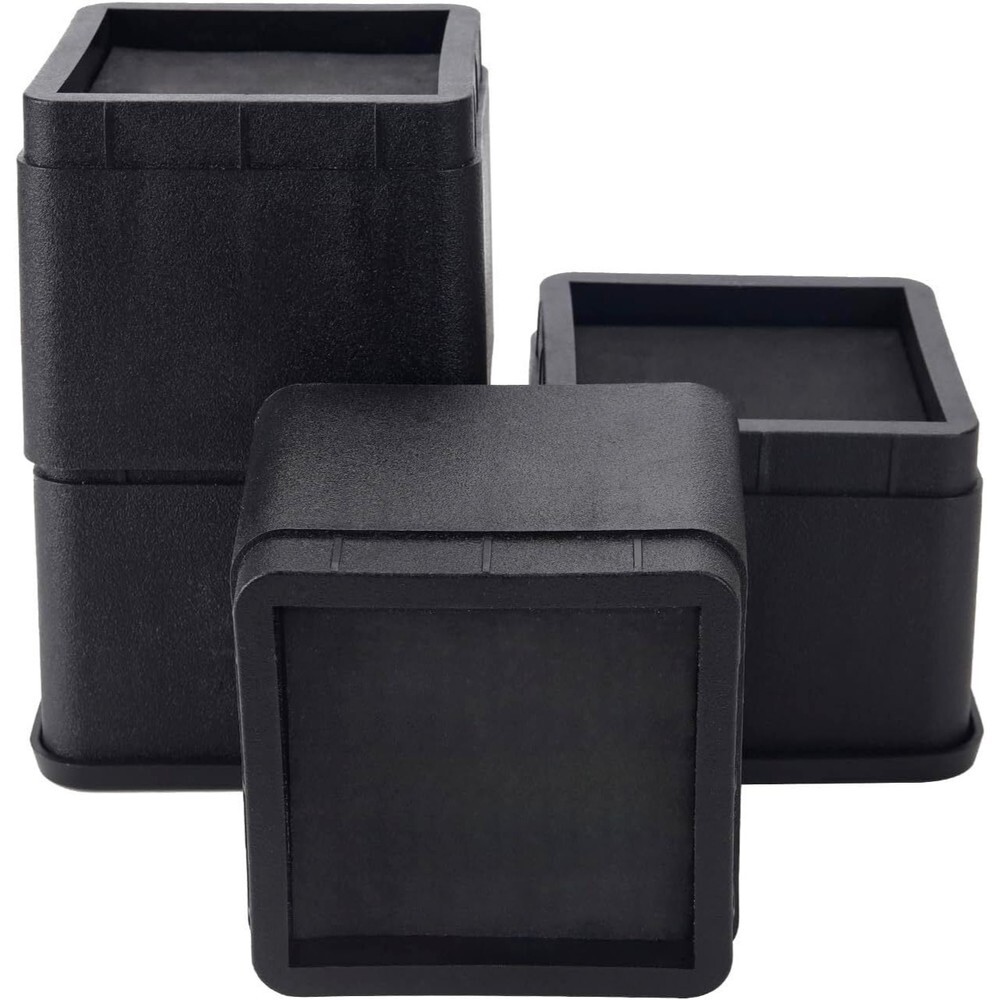 BTSD-Home Bed Risers 3 or 6 Inch Heavy Duty Stackable Furniture Risers NEW